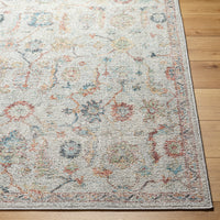 Surya Calhoun Cah-2303 Slate, Aqua, Plum, Burnt Orange, Dark Blue, White Area Rug