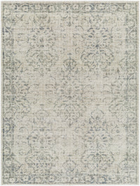 Surya Calhoun Cah-2305 Sterling Grey, Light Grey, Metallic - Silver, Sage Area Rug