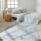 Calvin Klein Home Ck005 Enchanting Ech01 Grey/Sky Rugs.