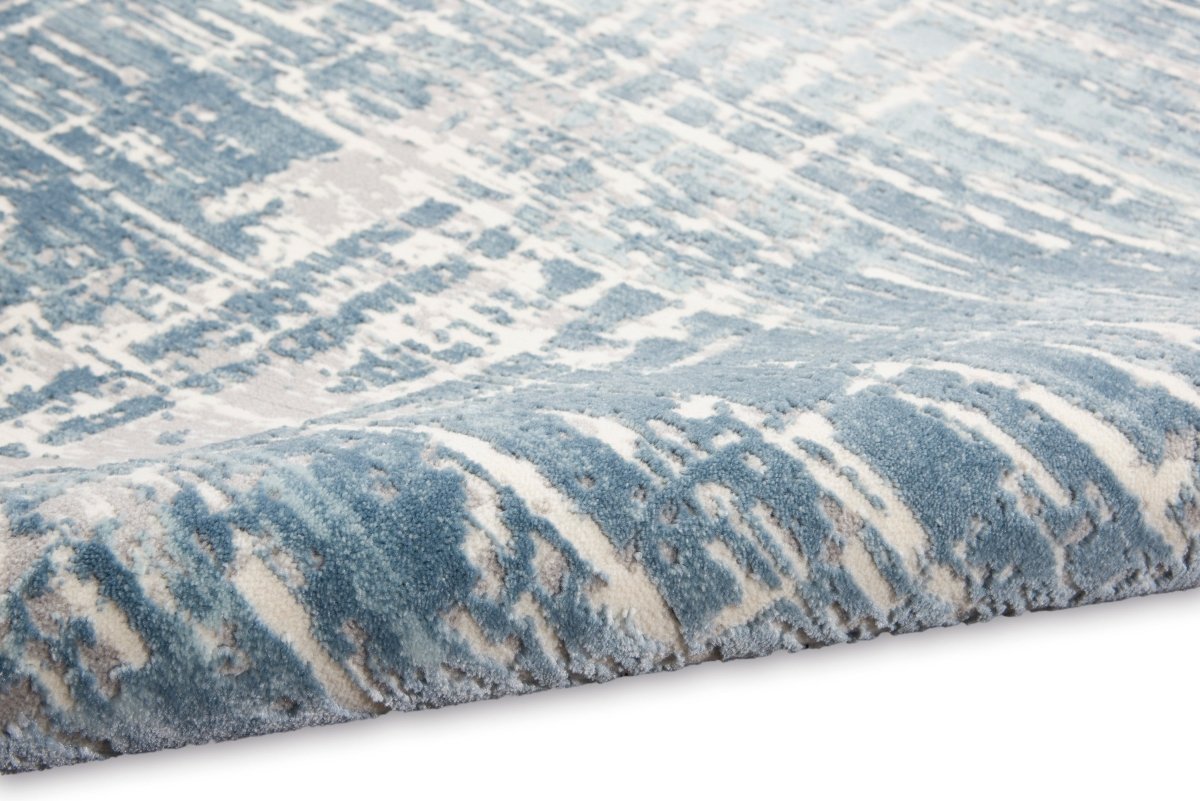 Calvin Klein Home Ck005 Enchanting Ech04 Seaglass/Ivory Rugs.