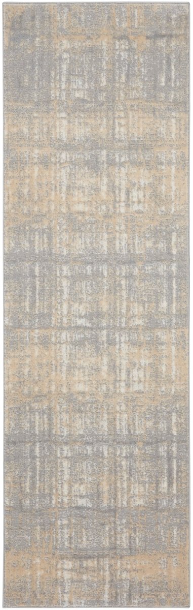 Calvin Klein Home Ck005 Enchanting Ech05 Grey/Ivory Rug.