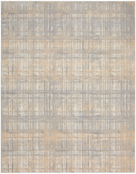 Calvin Klein Home Ck005 Enchanting Ech05 Grey/Ivory Rug.