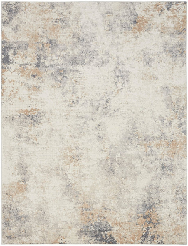 Calvin Klein Home Ck005 Enchanting Ech07 Ivory Grey Rug.