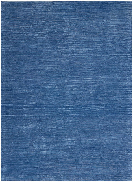 Calvin Klein Home Ck010 Linear Lnr01 Blue Rug.