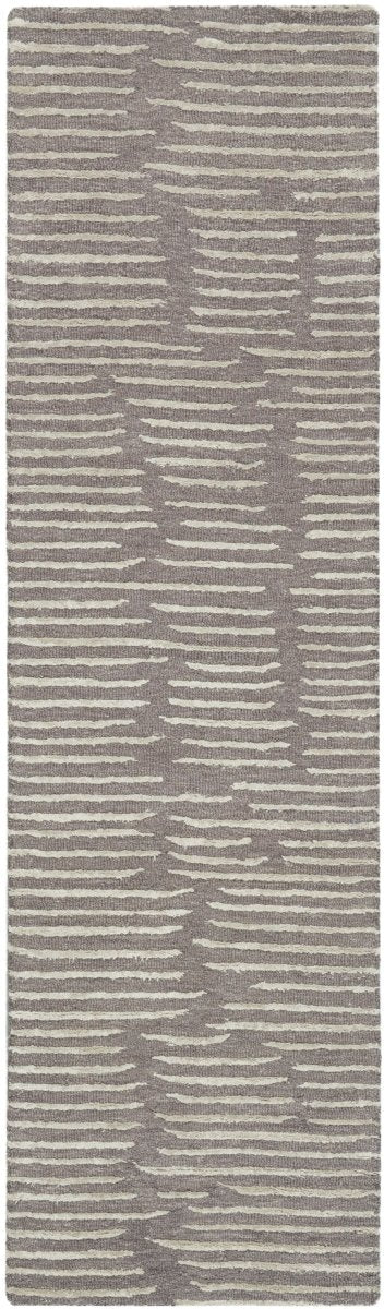 Calvin Klein Home Ck010 Linear Lnr01 Grey Rug.