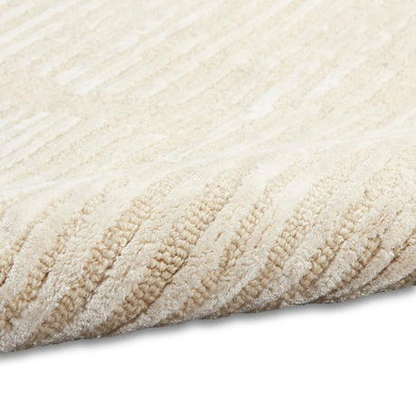 Calvin Klein Home Ck010 Linear Lnr01 Ivory Rug.