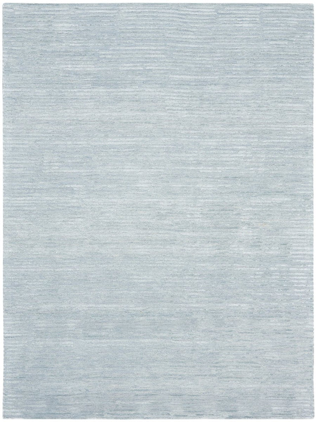 Calvin Klein Home Ck010 Linear Lnr01 Light Blue Rug.