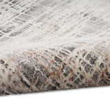 Calvin Klein Home Ck022 Infinity Ifn01 Rust Multicolor Rug.