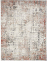 Calvin Klein Home Ck022 Infinity Ifn01 Rust Multicolor Rug.
