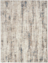 Calvin Klein Home Ck022 Infinity Ifn02 Ivory Grey Blue Rug.