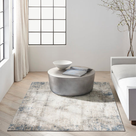 Calvin Klein Home Ck022 Infinity Ifn03 Ivory Grey Rug.