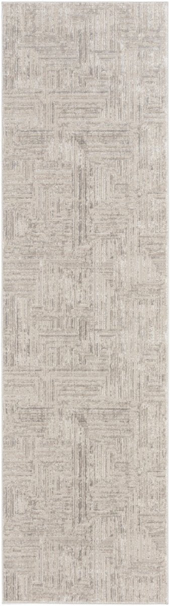 Calvin Klein Home Ck024 Irradiant Irr01 Silver Rug.