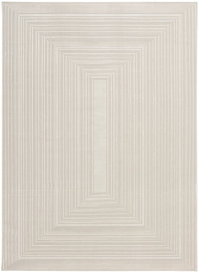 Calvin Klein Home Ck024 Irradiant Irr02 Ivory Rug.