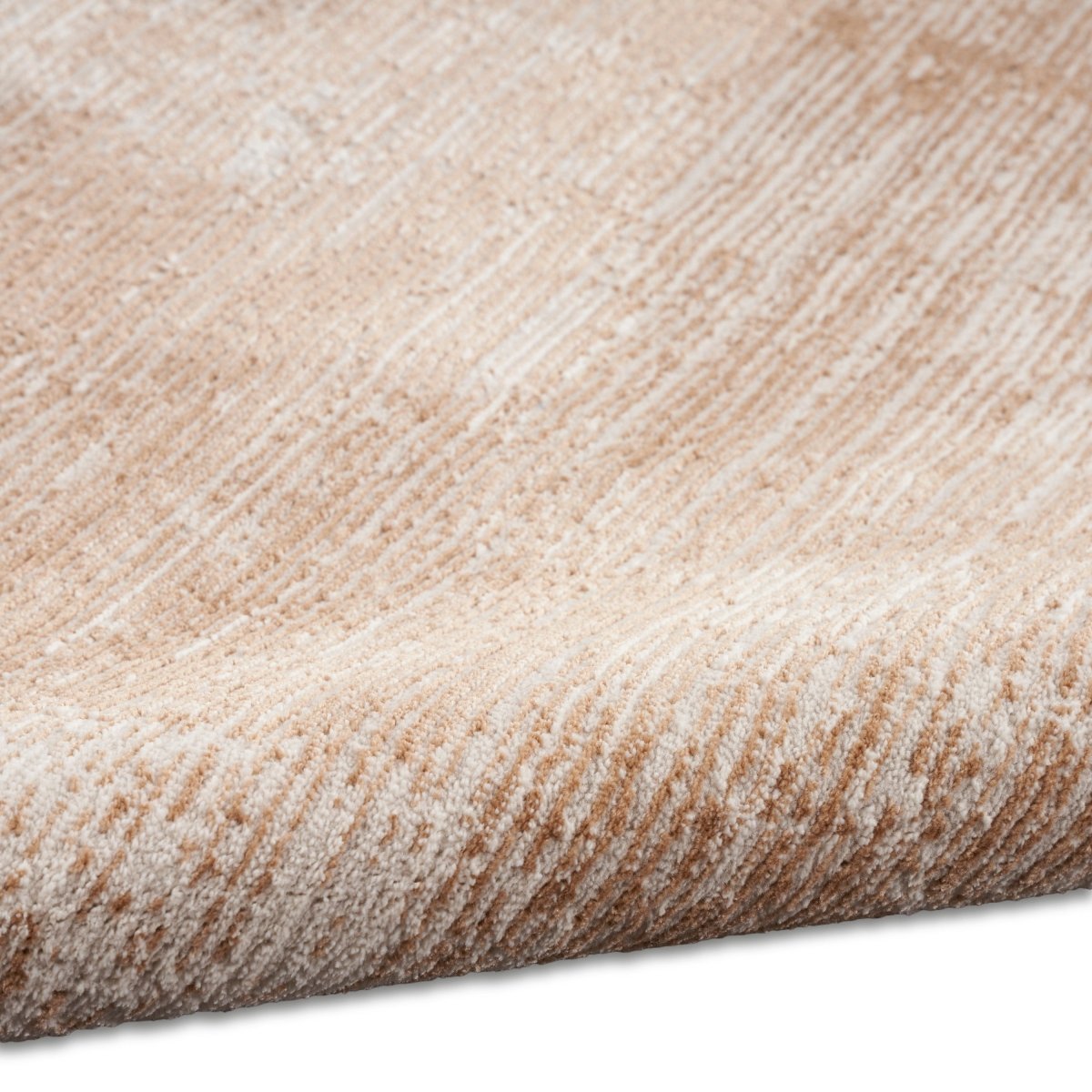 Calvin Klein Home Ck024 Irradiant Irr03 Rose Gold Rug.