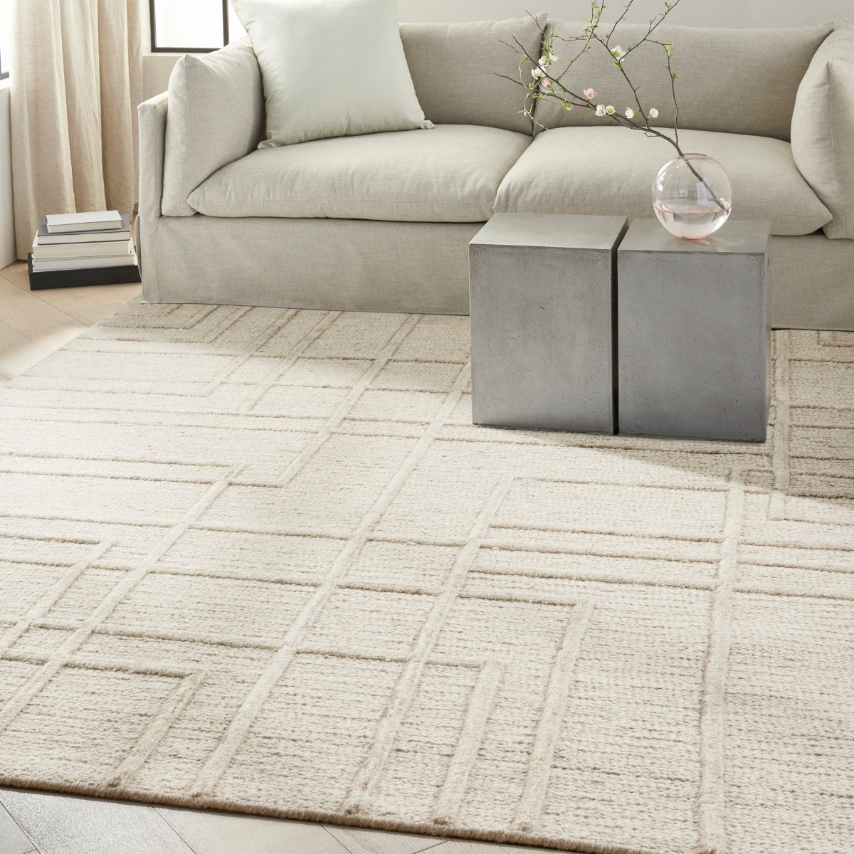 Calvin Klein Home Ck045 Impressions Imp01 Sand Rug.