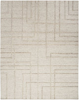 Calvin Klein Home Ck045 Impressions Imp01 Silver Rug.