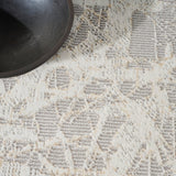 Calvin Klein Home Ck950 Rush Ck956 Grey Ivory Rug.