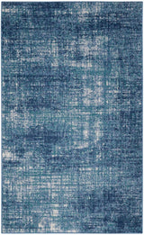 Calvin Klein Home River Flow Rfv02 Teal/Ivory Blue Rugs.