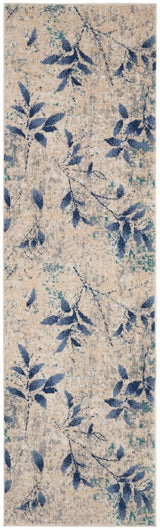 Calvin Klein Home River Flow Rfv03 Beige/Navy Rugs.