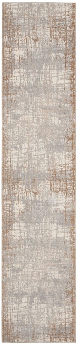 Calvin Klein Home Rush Ck950 Ivory/Taupe Rugs.