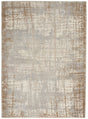 Calvin Klein Home Rush Ck950 Ivory/Taupe Rugs.