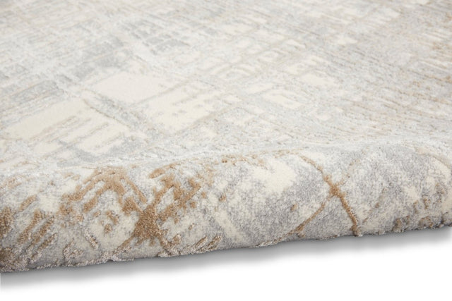 Calvin Klein Home Rush Ck950 Ivory/Taupe Rugs.