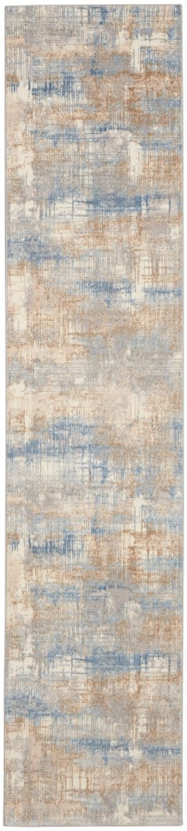 Calvin Klein Home Rush Ck951 Blue/Beige Rugs.