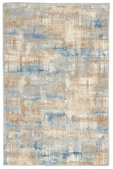 Calvin Klein Home Rush Ck951 Blue/Beige Rugs.
