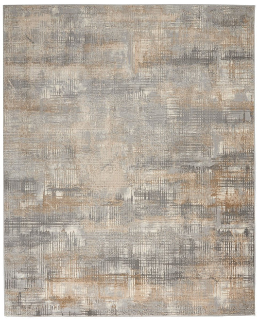 Calvin Klein Home Rush Ck951 Grey/Beige Rugs - Calvin Klein Home - 99446818874