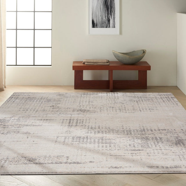 Calvin Klein Home Rush Ck953 Ivory Beige Rugs.