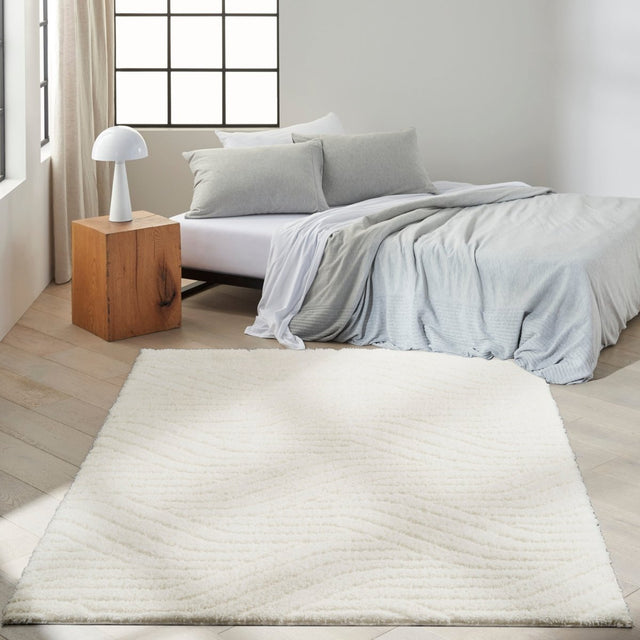 Calvin Klein Home Surfaces Sfc01 Ivory Rug.