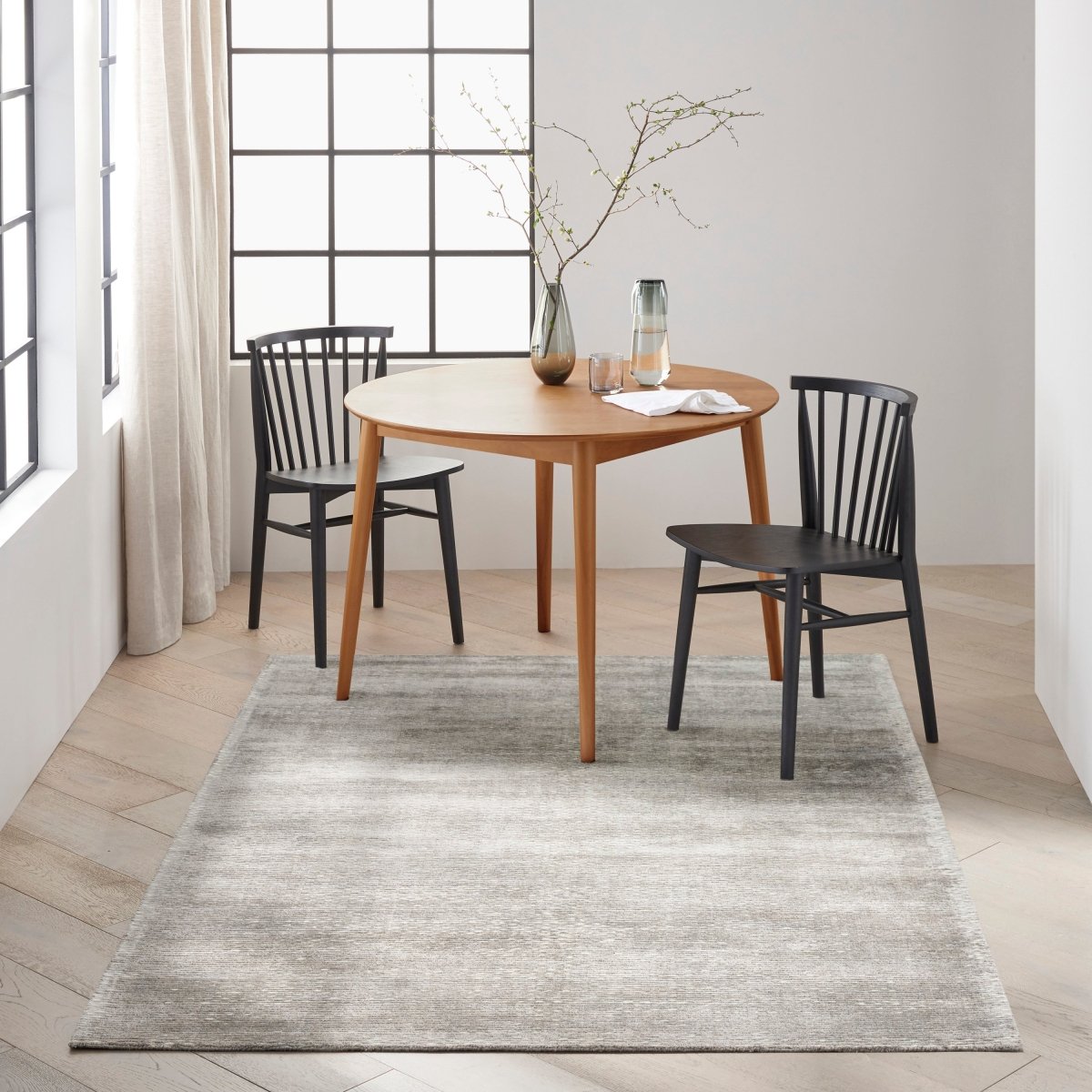 Calvin Klein Home Valley Vll01 Grey Rug.