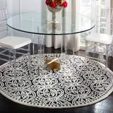 Safavieh Cambridge Cam123E Black/Ivory Rug