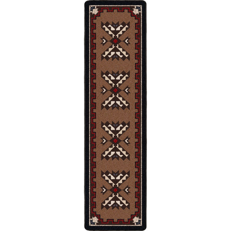 American Dakota Cami Blanket Brown Rug