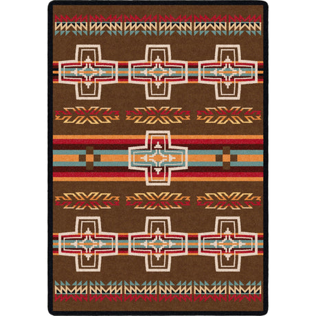 American Dakota Canyon Cross Sunset Rug