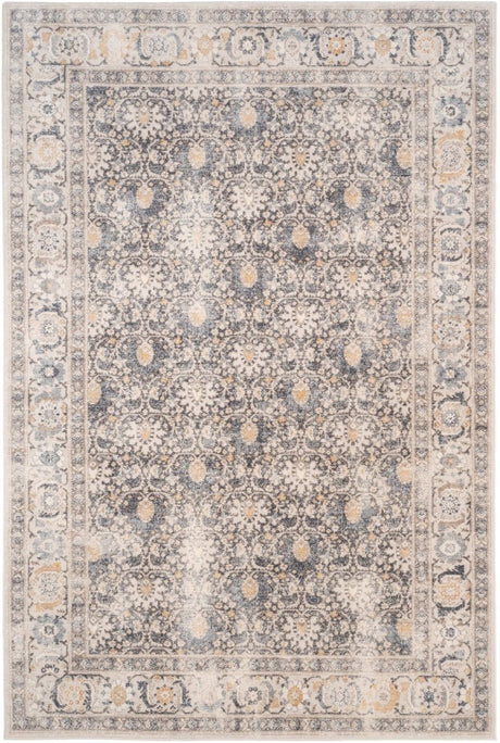 Capel Arron-Keshan 3401 Dusty Blue Linen Rug.