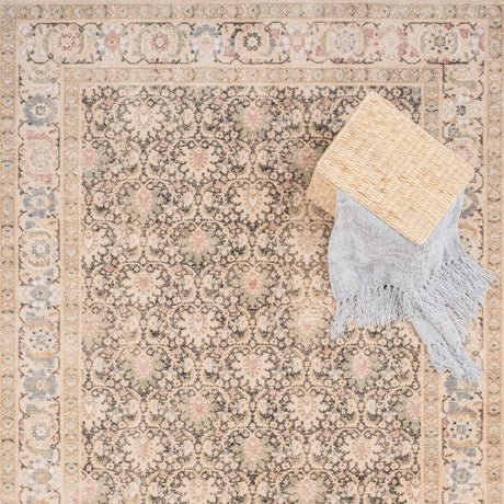 Capel Arron-Keshan 3401 Sable Cream Rug.