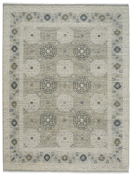 Capel Burmesse - Tile 1884 Silver Rugs - Capel - 1884rs03060506300