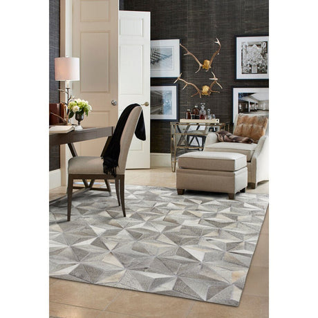 Capel Butte-Diamond 3679 Ash Rug.