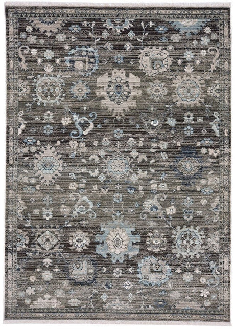 Capel Capello Quattro 3944 Grey Rug.