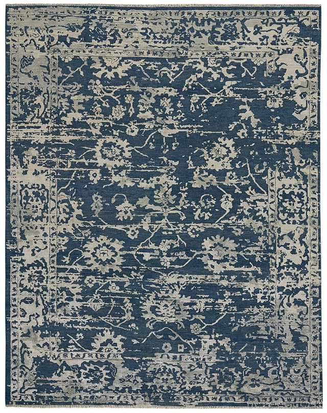 Capel Jain 1201 Blue Rug.