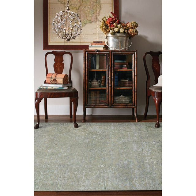 Capel Jain 1201 Celery Rug.