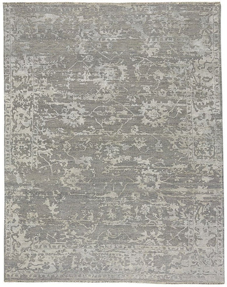 Capel Jain 1201 Silver Rug.