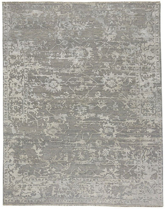 Capel Jain 1201 Silver Rug.