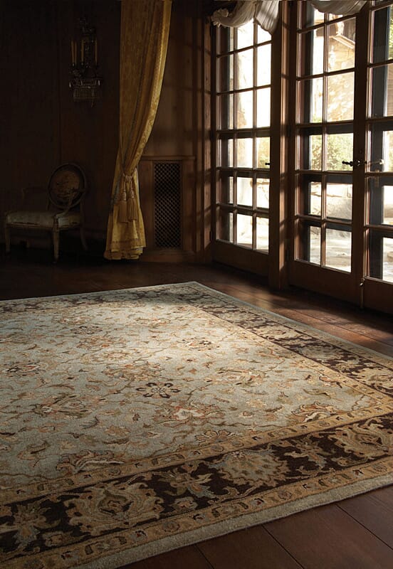 Capel Monticello - Meshed 3133 Honeydew/Chocolate Rugs - Capel - 3313rs04000600200