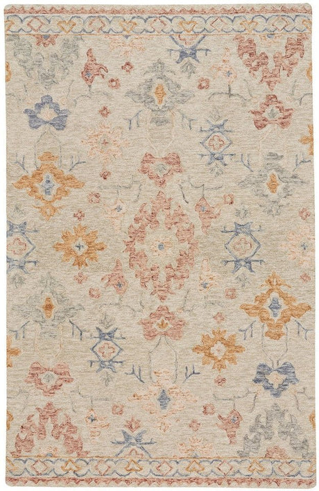 Capel Shakta-Oushak 2548 Neutral Multi Rug.