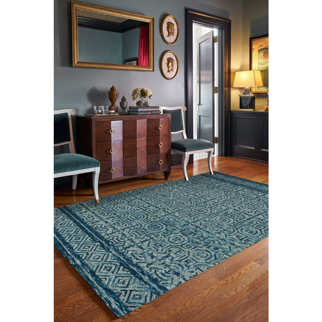 Capel Shakta-Tanda 2556 Denim Rug.