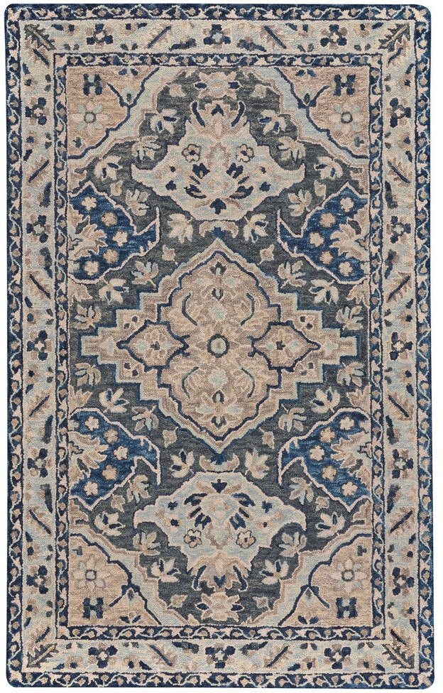 Capel Shakta-Wyman 2558 Navy Rug.