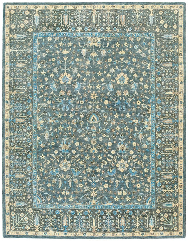 Capel Smyrna - Persian Cedars 3157 Blue Rug - Capel - 3157rs03000500400