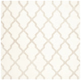 Safavieh Dhurries 6'-0" x 6'-0" Rug in Ivory / Camel